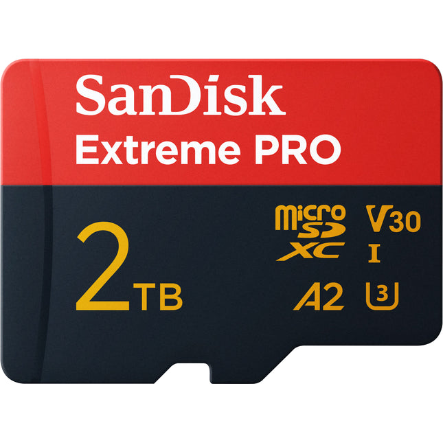 SanDisk MicroSDXC Extreme Pro 2TB