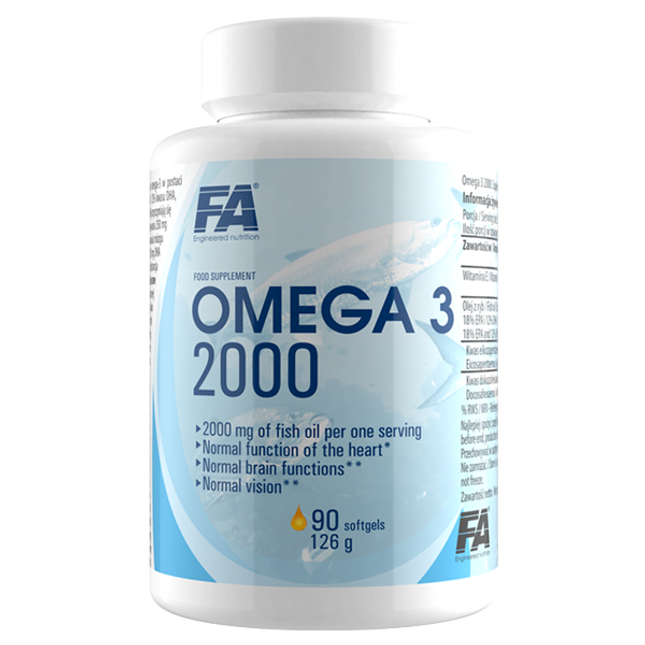 FA WELLNESS OMEGA 3 2000 90 tabletten